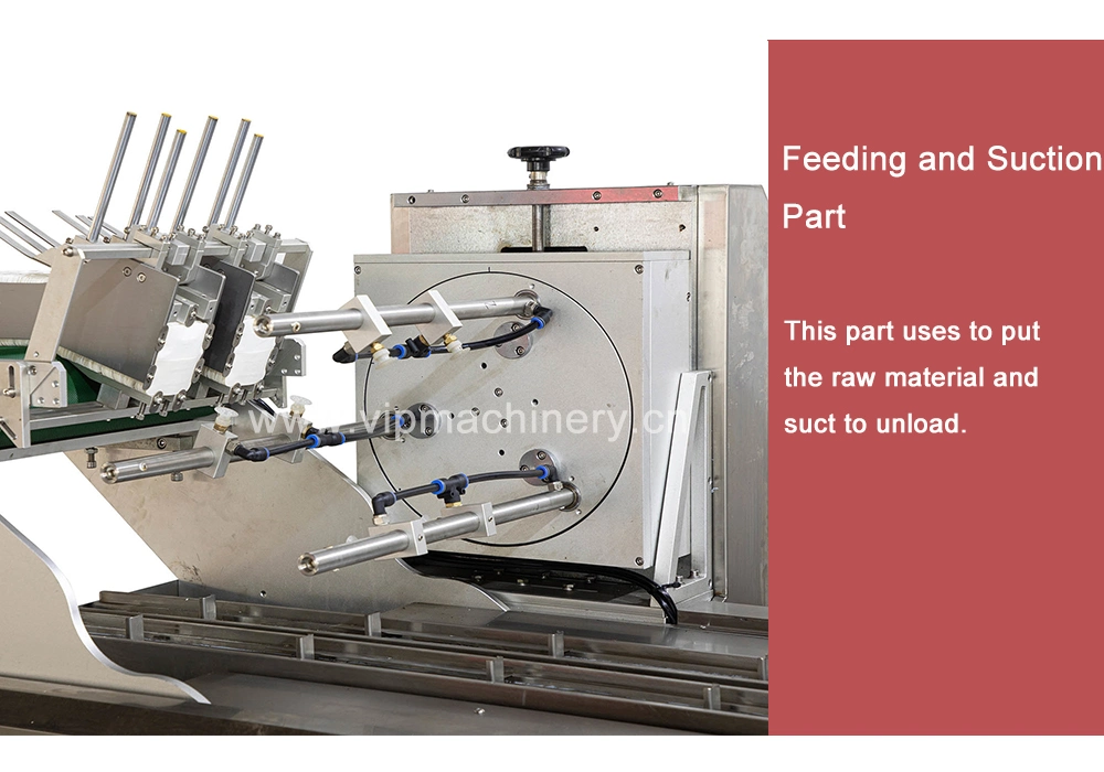 Vippai High Speed 4 Side Seal Medical Wound Dressing Packing Packaging Machine