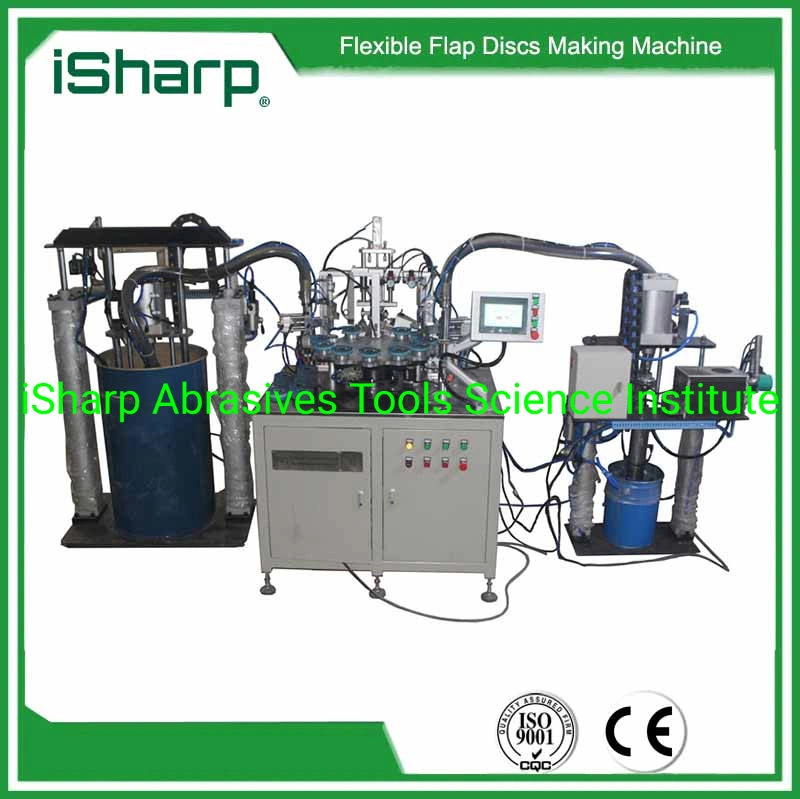 Isharp Full Automatic Flap Disc Making Machine