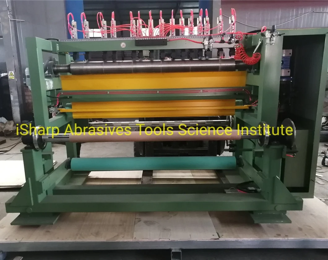 Abrasive Jumbo Roll Slitter Roll Slitting Converting Machine for Making Belt